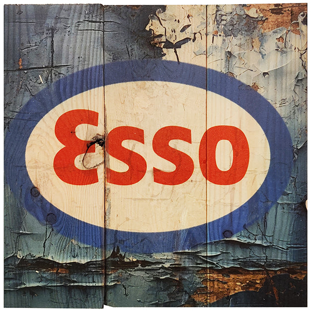 Esso i 3-planke serien: 3-for-2-rabatten aktiveres automatisk i indkøbskurven, hver gang du vælger 3 motiver. Plankeboardet måler ca. 30x30x4 cm og kan variere lidt i størrelsen afhængigt af vores plankers dimensioner.