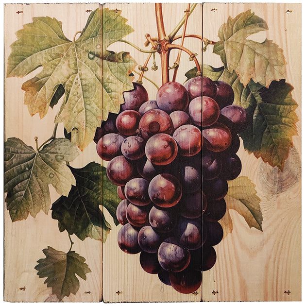 Vindruer i 3-planke serien: 3-for-2-rabatten aktiveres automatisk i indkøbskurven, hver gang du vælger 3 motiver. Plankeboardet måler ca. 30x30x4 cm og kan variere lidt i størrelsen afhængigt af vores plankers dimensioner.