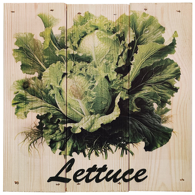 Salat i 3-planke serien: 3-for-2-rabatten aktiveres automatisk i indkøbskurven, hver gang du vælger 3 motiver. Plankeboardet måler ca. 30x30x4 cm og kan variere lidt i størrelsen afhængigt af vores plankers dimensioner.