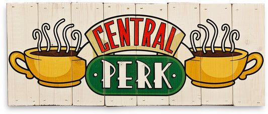 WallZoo´s fortolkning af den ikoniske cafe´ lavet på plankeboard